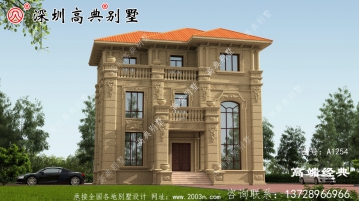 新型自建房户型图，简单实用，是回乡建房的首选。