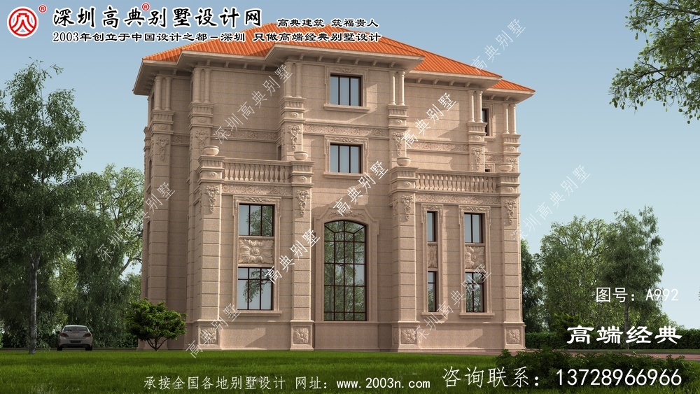 星子县四层复式别墅设计图