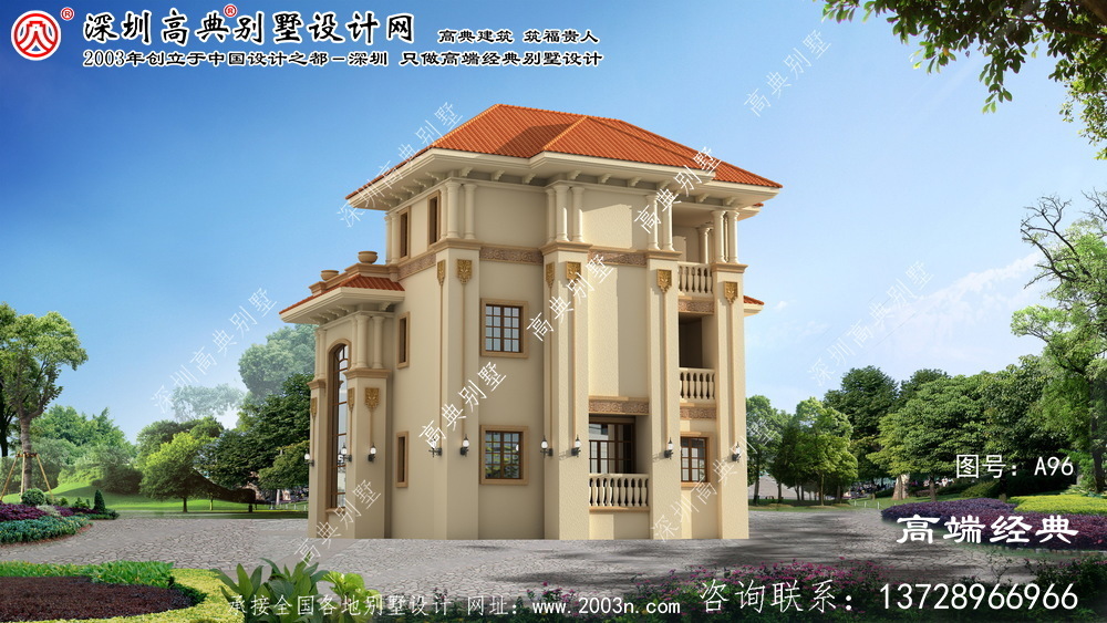 建平县三层房屋设计图	