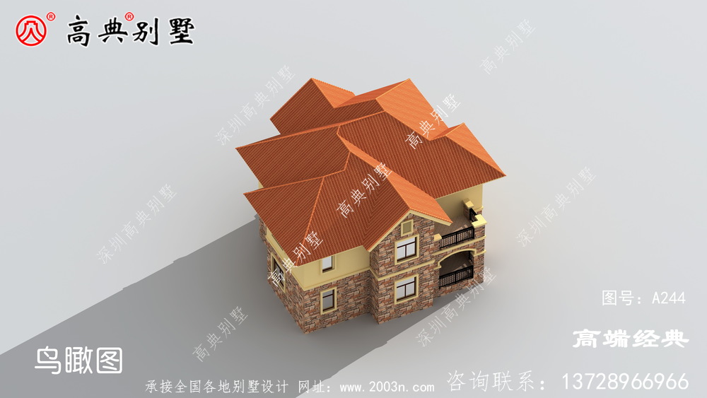 秦皇岛市二层别墅设计图纸，造价仅30万，让城里人羡慕吧！